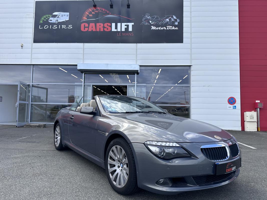 BMW Série 6 - Cabriolet 630i 3.0 i E64 272 CH - GARANTIE MOIS